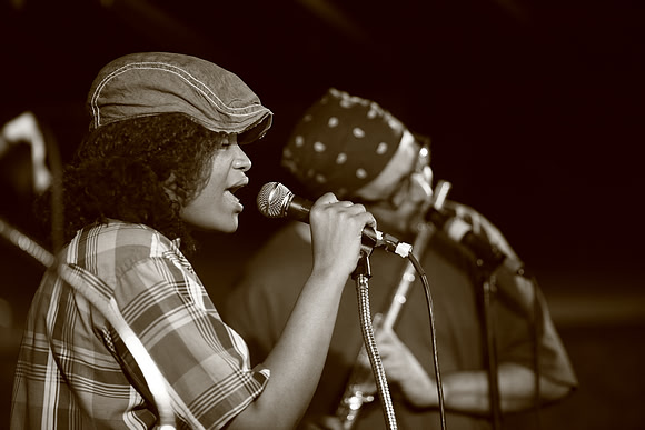 Tameca Jones and Philippe Vieux