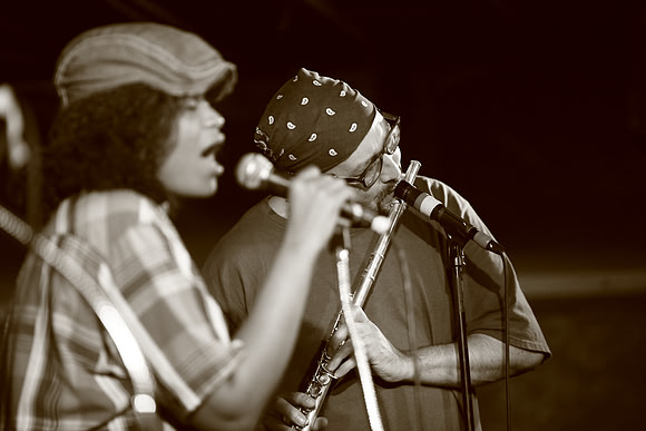 Tameca Jones and Philippe Vieux