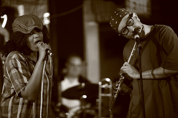 Tameca Jones and Philippe Vieux