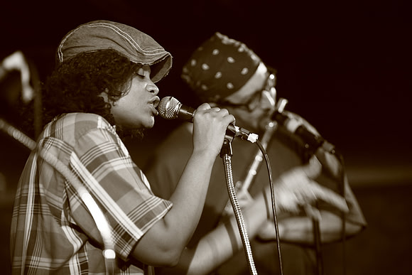 Tameca Jones and Philippe Vieux