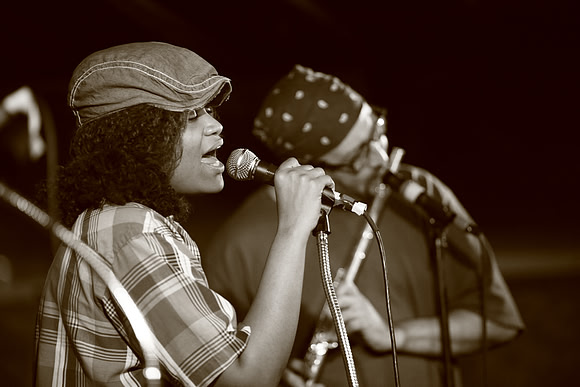 Tameca Jones and Philippe Vieux