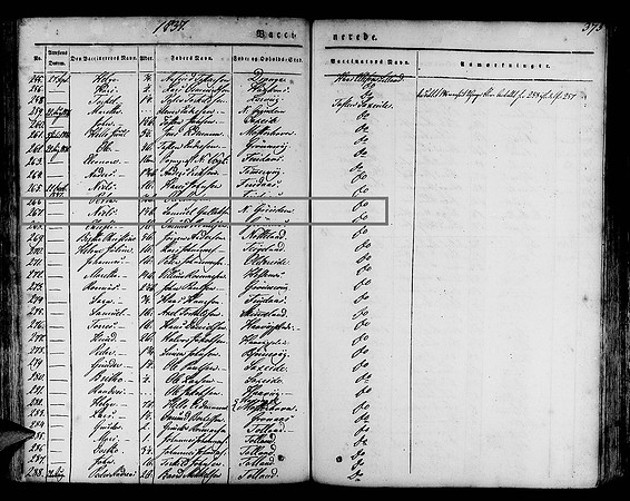 Hordaland county, Finnås, Parish register (official) nr. A 6 (1836-1850), Vaccination records 1837, page 373