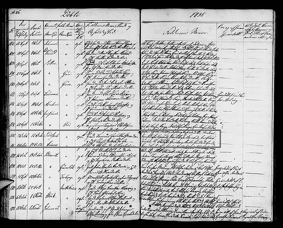 Hordaland county, Finnås, Parish register (official) nr. A 5 (1823-1835), Birth and baptism records 1835, page 86